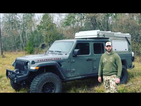 Jeep Gladiator Rubicon Eco-Diesel overlanding/hunting build! Part 1.