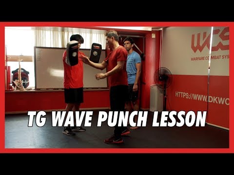 TG wave punch lesson - DK Yoo