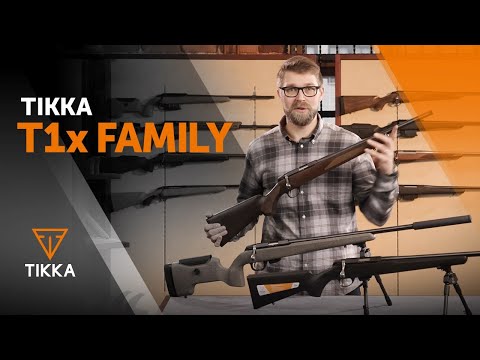Tikka T1x rimfire rifles