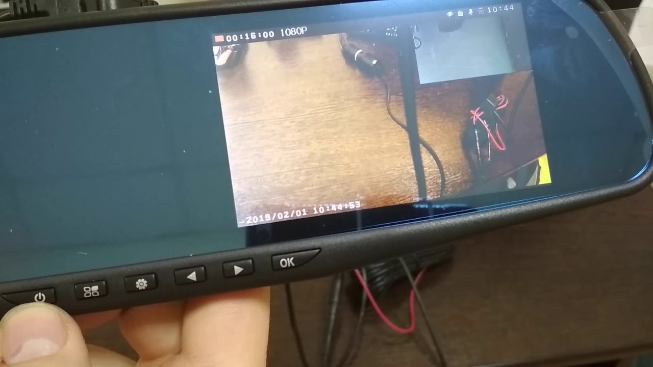 как правильно настроить видеорегистратор зеркало