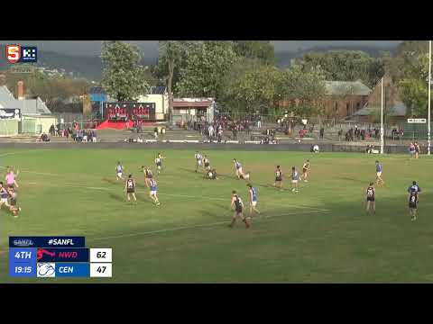 Rd 15 Hostplus SANFL Snapshot - Central's George Kendall takes courageous mark