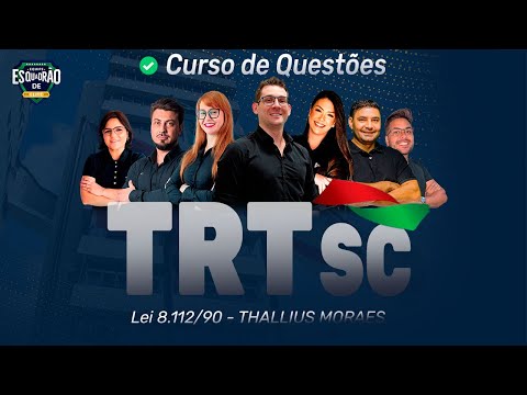 Esquadrão TRT SC: 8.112/90 - Prof. Thallius Moraes