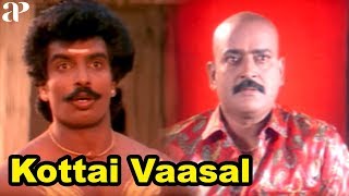 Kottai Vasal Movie Scenes  Arun Pandian Passes Awa