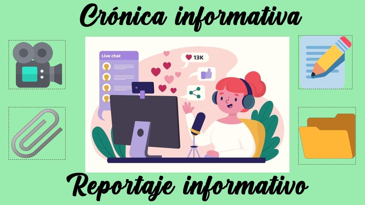 CRÓNICA INFORMATIVA | REPORTAJE INFORMATIVO (¿qué es?, tipos, características y ejemplos)