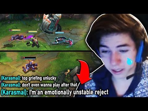 KARASMAI SAYS I'M GRIEFING HIM... BUT THEN THIS HAPPENS (KARASCRY MENTAL BOOM)