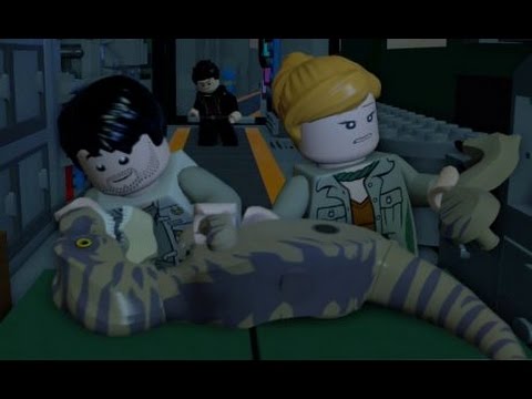 LEGO Jurassic World Walkthrough Part 7: InGen Arrival (The Lost World)
