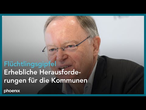 Flüchtlingsgipfel - Statements der Ministerpräsidenten Weil und Wüst
