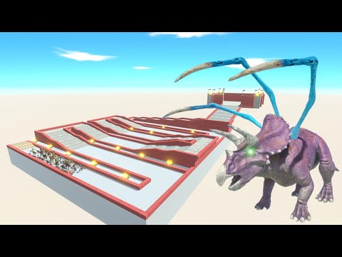 Escape From Alien Triceratops - Last Survivor - Animal Revolt Battle Simulator