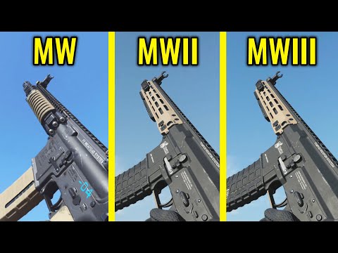 COD MW 2019 vs MW2 2022 vs MW3 2023 - Weapons Comparison