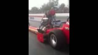 Circuit Breaker CANTERA IRON WORKS Top Fuel Dragster Test Run