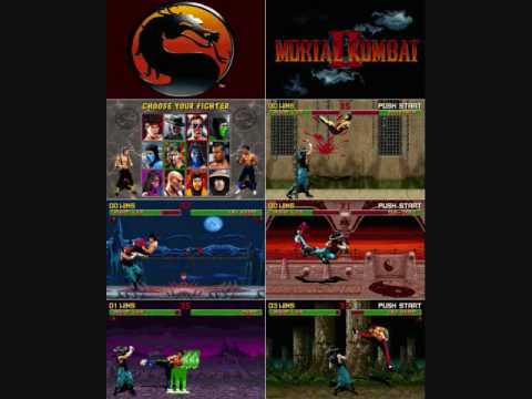 Mortal Kombat 2 select your fighter theme (cover)