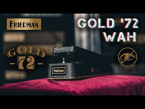 Friedman Gold-72 No More Tears Wah Pedal image 8