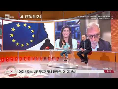 Chiara Appendino ospite ad "Agorà" Rai3 15/03/2025