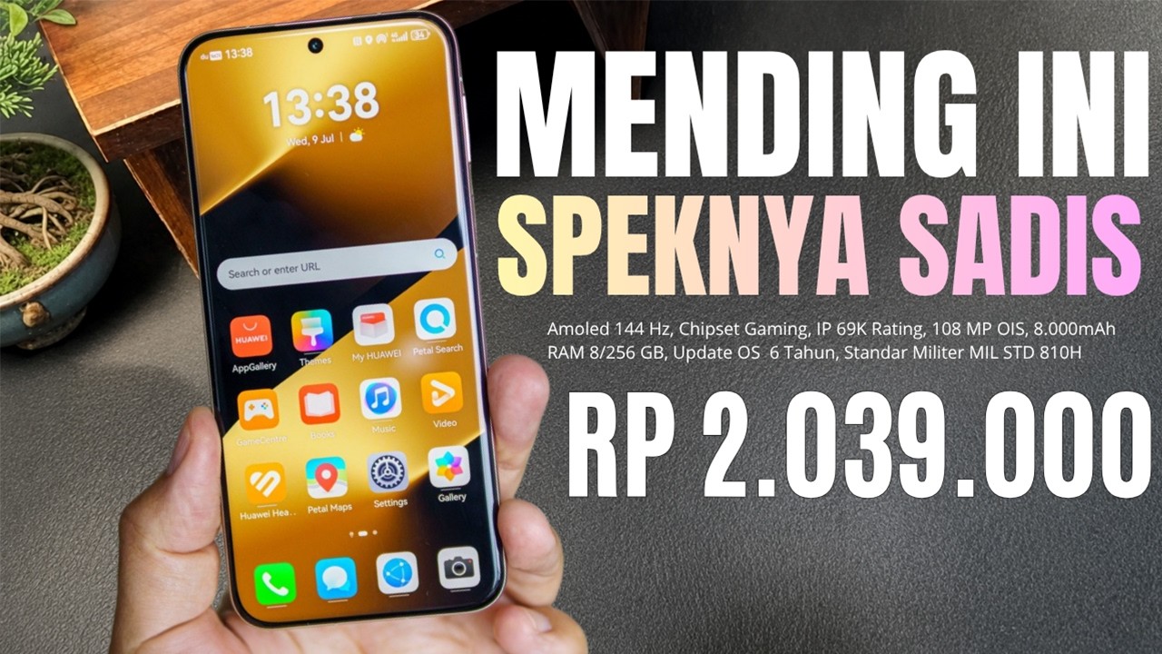 MURAH SPEK GAK NGOTAK‼️RAM 8/256 GB, 8000MAH, 108 MP OIS - HP 2 JUTAAN KECIL TERBAIK 2026