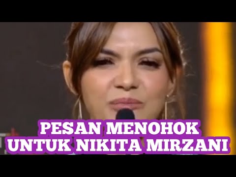 NAJWA SHIHAB SINDIR NIKITA MIRZANI DAN BERI PESAN MENOHOK