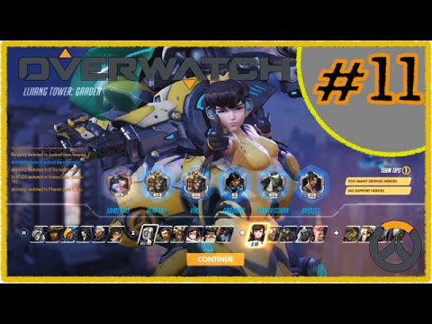 Overwatch: Multiplayer Gameplay: #11: 13 Player Kill Streak Coming At You! (PC)