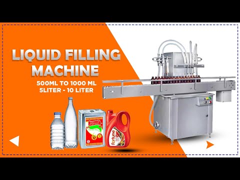 Automatic Bottle Filling Lines 200ml-5000ml