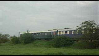 preview picture of video 'Mimoriadny vlak ZSSK 750.198 + MÁV 242,Veľký Kýr'