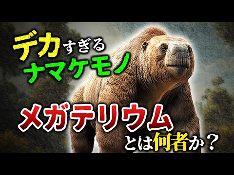 巨大ナマケモノの終焉