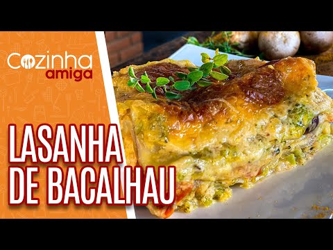 Lasanha de Bacalhau -Marcos Baldassari | Cozinha Amiga (05/04/21)