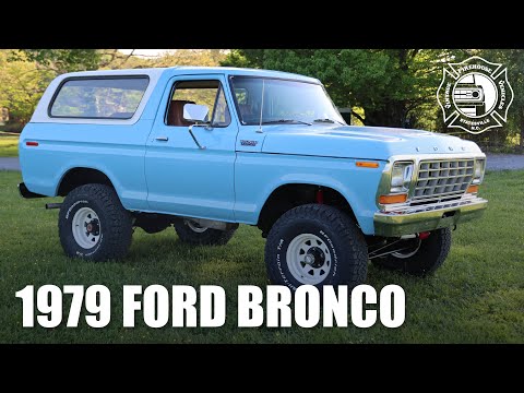 1979 Ford Bronco with 460ci Big Block Full Restoration
