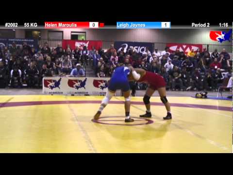 2011 U.S. Open SAT WM 55 KG: Helen Maroulis vs. Leigh Jaynes 1st Place Match