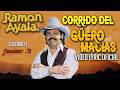 Ramon Ayala  - Corrido Del Güero Macias (Video Lyric Oficial) Letra / Karaoke