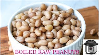 Boil Raw Peanuts in Instant Pot || Boiled peanuts in Instant pot