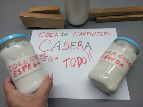 "¡Adiós a las Colas Comerciales! Cola de Carpintero Casera - Segura y Efectiva"