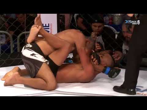 X FORCE MMA 6 - Luta 3 - 11/11/2017 - ELISON SAMURAI VS ELIZEU BATORÉ