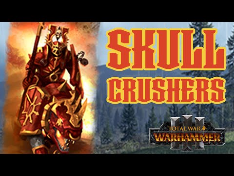 SKULL Crushers - Khorne vs Ogres // Total War: WARHAMMER 3 Land Battle
