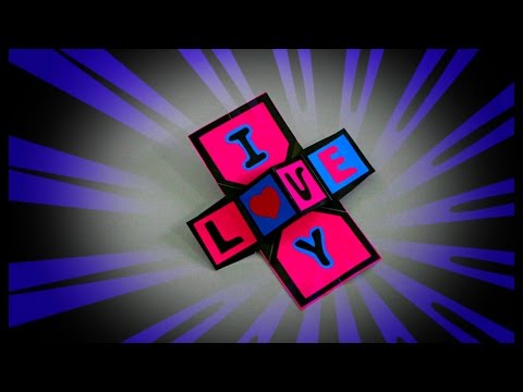 DIY - POP UP CARD (TWIST & POP CARD) - TUTORIAL / DIY CARDS