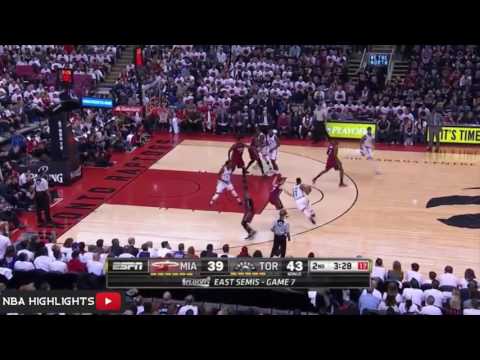 Miami Heat vs Toronto Raptors   Game 7   Full Game Highlights   May 15, 2016   NBA Playoffs