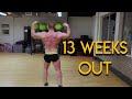 Heavy Hamstrings and Posing! (13 Weeks Out)