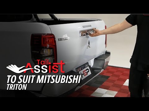 HSP TAIL LOCK TO SUIT MITSUBISHI TRITON MR (GLS & GLS PREMIUIM) - INSTALLATION VIDEO #4x4  #triton