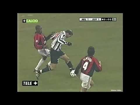 Zidane vs AC Milan (1998-99 Serie A 15R) Grande Class Zizou
