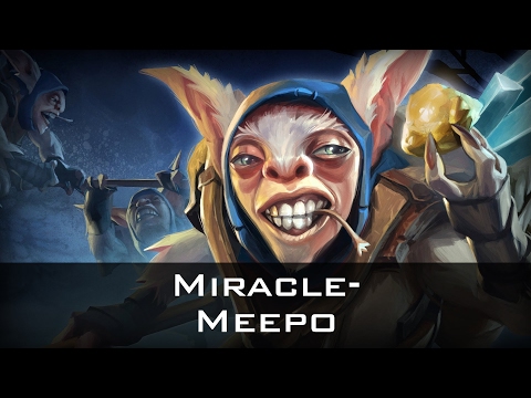 Miracle Meepo — Gameplay — Highlights — Dota 2 (2017)