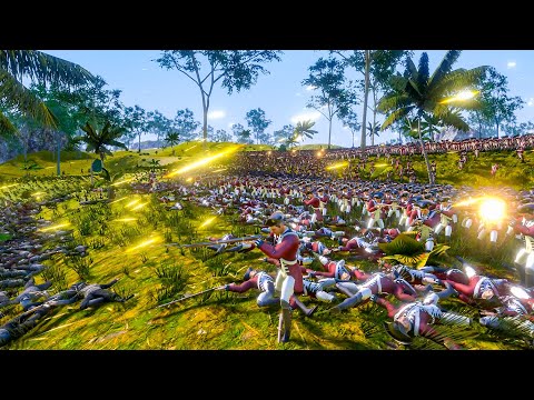 16 000 US Soldiers VS 15 000 Red Coats - Ultimate Epic Battle Simulator 2 - UEBS 2 - UEBS