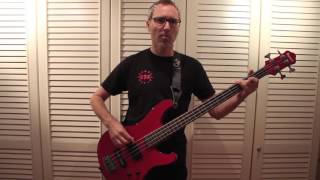 Mr. Fabulous - Don't Stop Me Now - Queen Bass Cover (Easy)