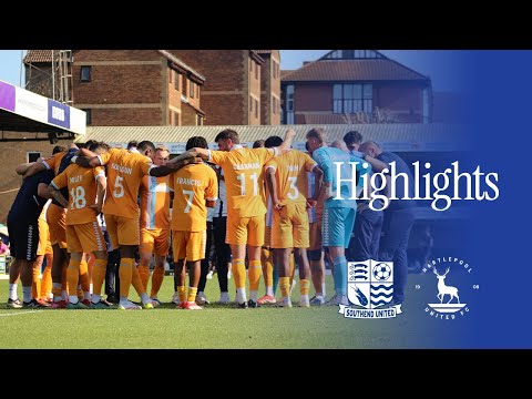Highlights | Southend United 1-1 Hartlepool United