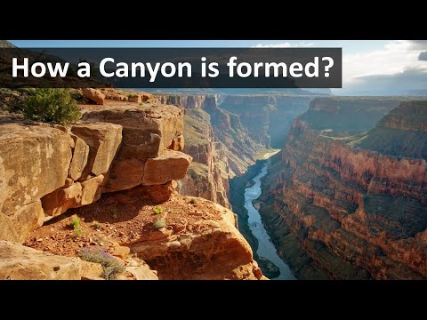 How a Canyon is formed