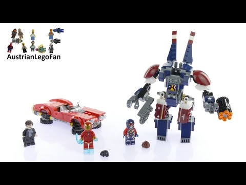 Vidéo LEGO Marvel 76077 : Iron Man : L’attaque de Detroit Steel