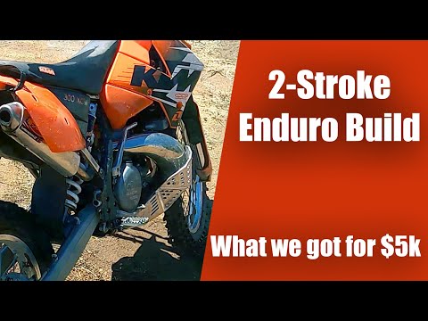 KTM 300 XCW 2-stroke Enduro Build | We just picked up a cherry 06 bike | $5k build 🤑