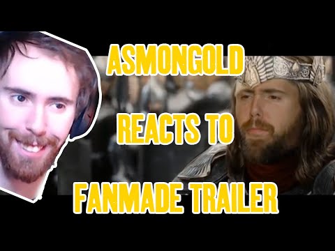 ASMONGOLD REACTS TO FAN-MADE TRAILER ABOUT HIS STREAM. (Asmoncopper)