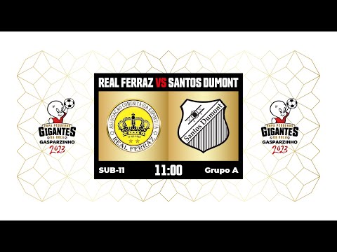 Real Ferraz 1x3 Santos Dumont | SUB-11 | Copa Gasparzinho