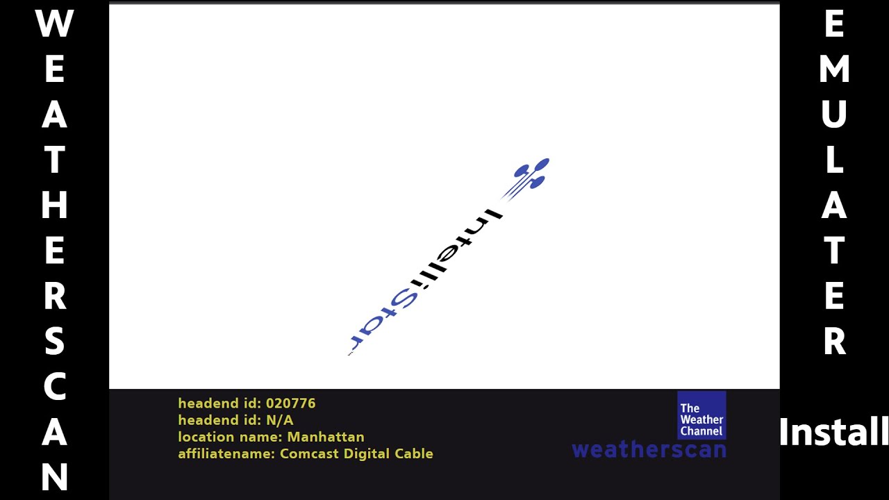 Weatherscan Emulator Local Install