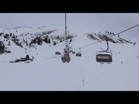 Risalita integrale seggiovia Leitner "Campo - Le Cune" - Moena (TN)  Chairlift