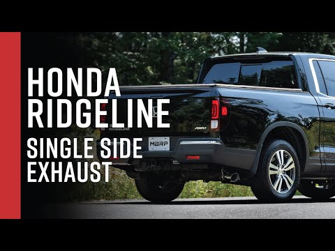 2017-2020 HONDA RIDGELINE // MBRP 2.5\" Cat-Back, Single Side Exit Exhaust