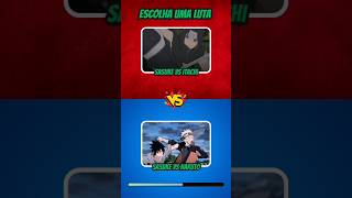 ESCOLHA UMA LUTA PARA CADA PERSONAGEM DE ANIME | #animequiz #jogodasescolhas  #shorts