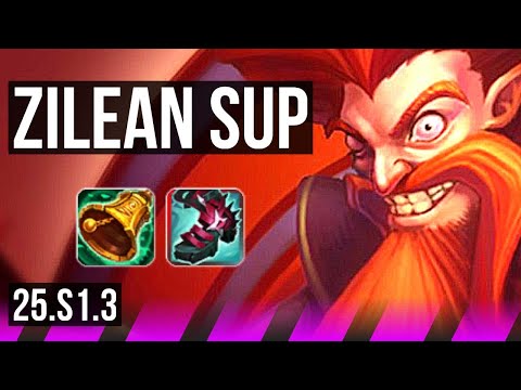 ZILEAN & Jinx vs SORAKA & Ashe (SUP) | 0/0/8 | BR Challenger | 25.S1.3